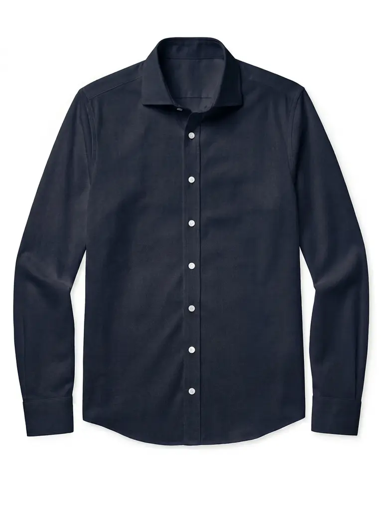 Camisa de lino grueso y resistente