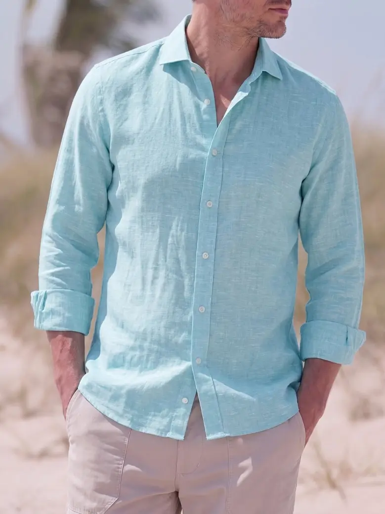 Camisa Thomas Mason Infroissable