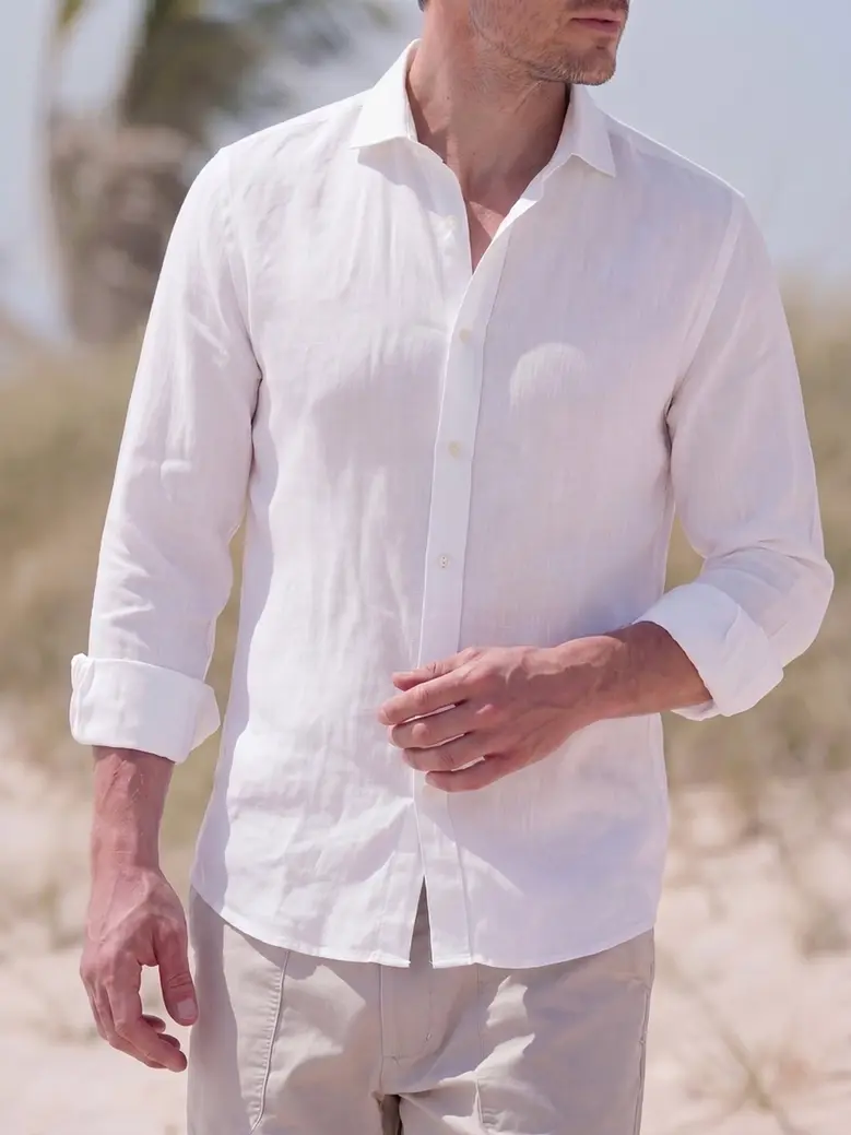 Camisa Thomas Mason Infroissable