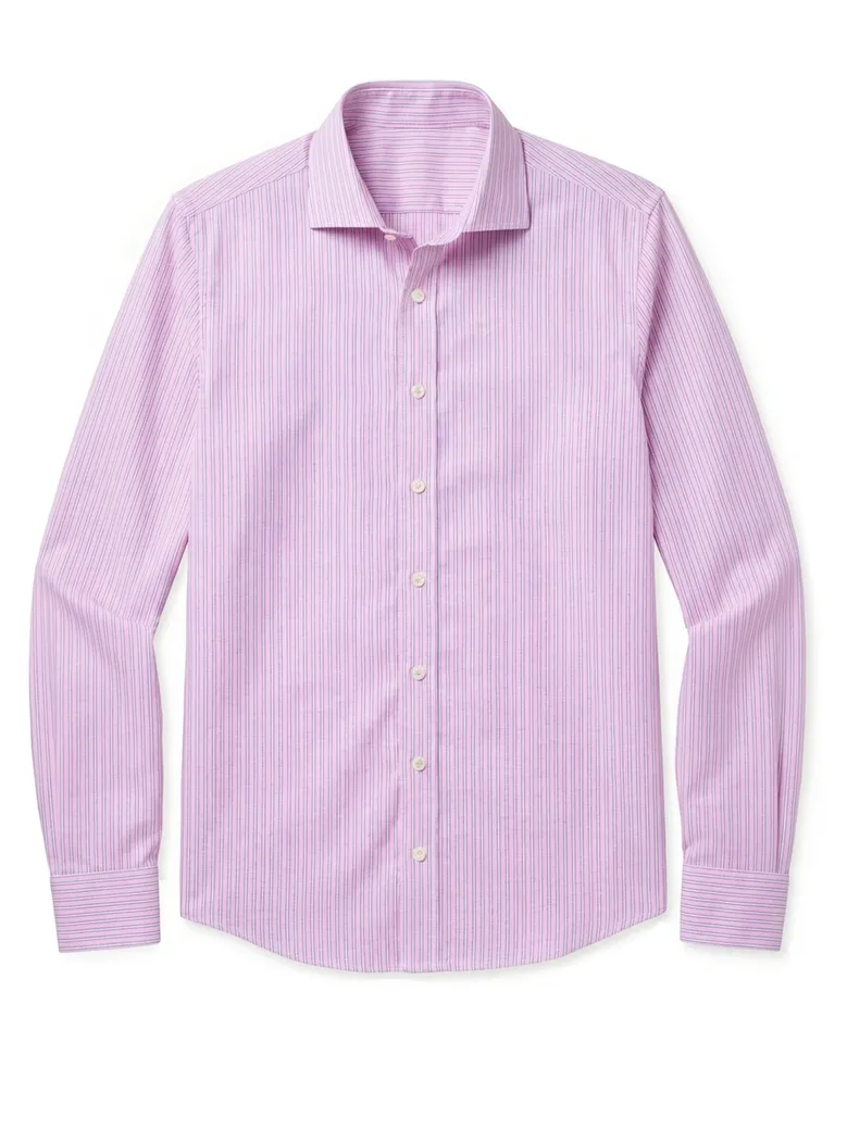 Camisa de popelina blanca lisa de fácil planchado
