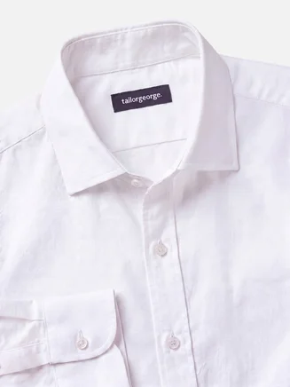 Camisa de lino grueso y resistente