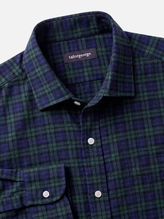 Camisa de franela ligera y suave
