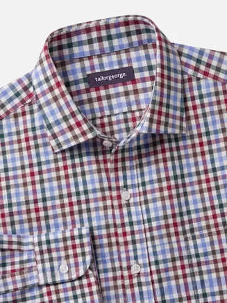 Camisa Tattersall
