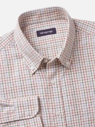 Camisa Tattersall